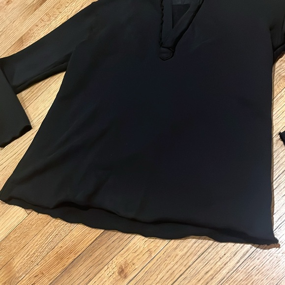 Frank & Eileen PATRICK Popover Henley TRIPLE FLEECE Black NWOT - Picture 9 of 16